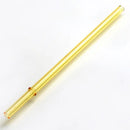 Colorful glass bent straw set kitchen reusable drinking straws by Decorbites