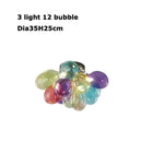 GobekUsa Glass Bubble Chandelier Pendant Light for Living Room & Bedroom