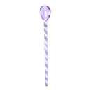 Colorful glass stirring spoon set for kitchen and dining room by Decorbites