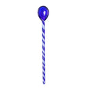Colorful glass stirring spoon set for kitchen and dining room by Decorbites