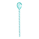 Colorful glass stirring spoon set for kitchen and dining room by Decorbites