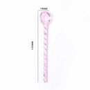 Colorful glass stirring spoon set for kitchen and dining room by Decorbites