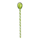 Colorful glass stirring spoon set for kitchen and dining room by Decorbites