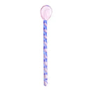 Colorful glass stirring spoon set for kitchen and dining room by Decorbites
