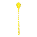 Colorful glass stirring spoon set for kitchen and dining room by Decorbites