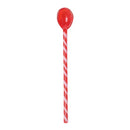 Colorful glass stirring spoon set for kitchen and dining room by Decorbites