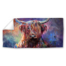 Colorful Highland Cow Easy Build Frame