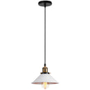 Colorful industrial loft pendant light kitchen cone lamp brass finish by Decorbites