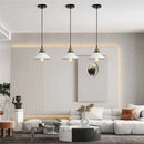 Colorful industrial loft pendant light kitchen cone lamp brass finish by Decorbites