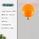 GobekUsa Kids' Balloon Pendant Chandelier LED Hanging Lamp for Living Room