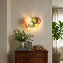 Colorful Murano Disc Wall Lamp
