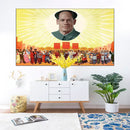 Colorful printed tapestry – bedroom wall hanging or bedspread by Decorbites
