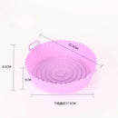 Colorful silicone basket trays set kitchen baking grill pan by Decorbites