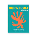 GobekUsa Colorful Travel Posters - Miami, Ibiza, Mykonos