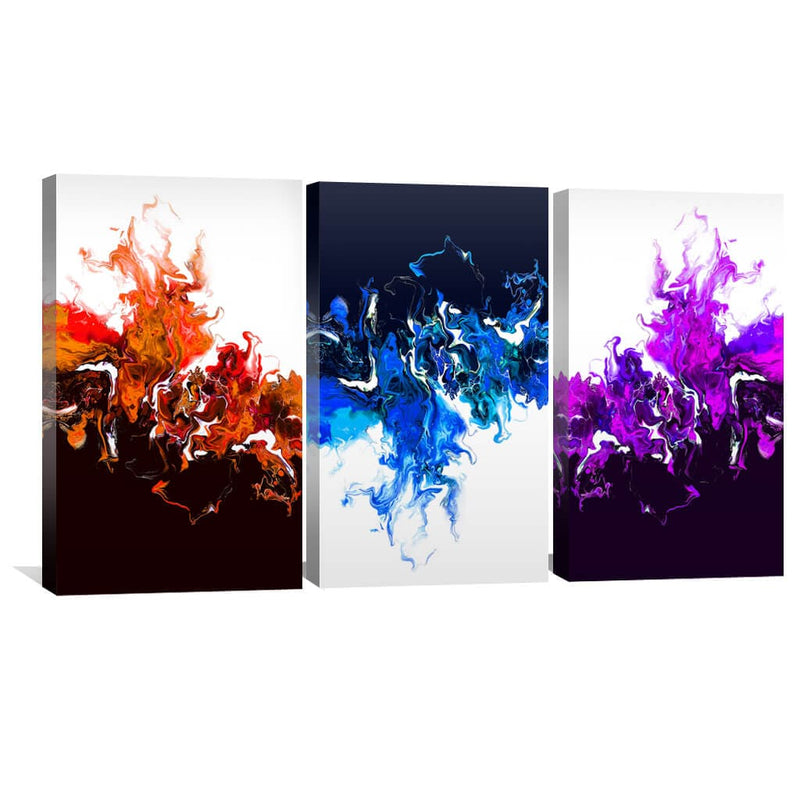 Colorful Wave Canvas