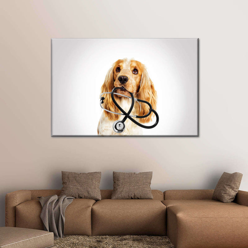 Doctor Dog Wall Art