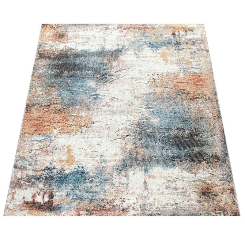 Colourful Indoor & Outdoor Rug For Patio Used Look