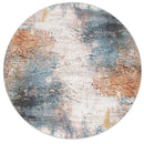 Colourful Indoor & Outdoor Rug For Patio Used Look