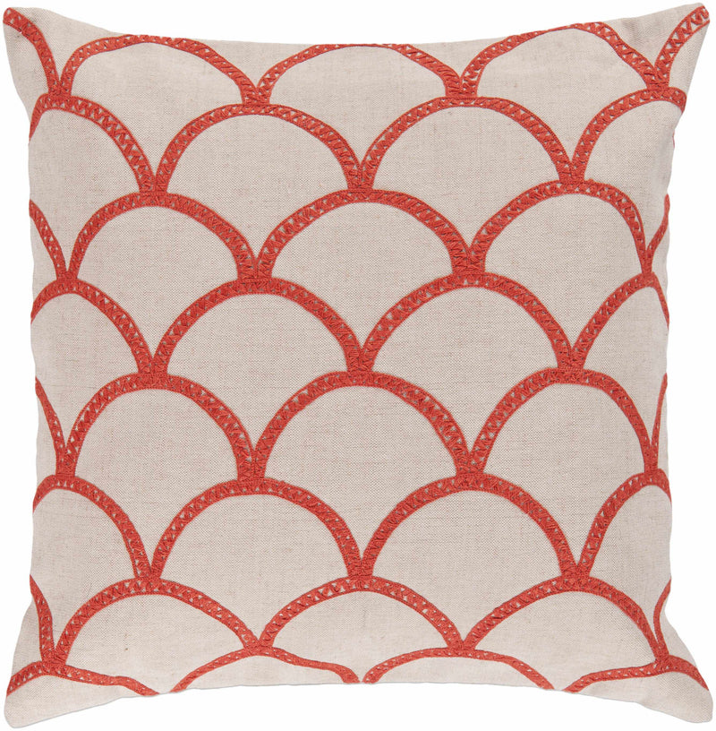 Lendelede Bright Orange Pillow Cover