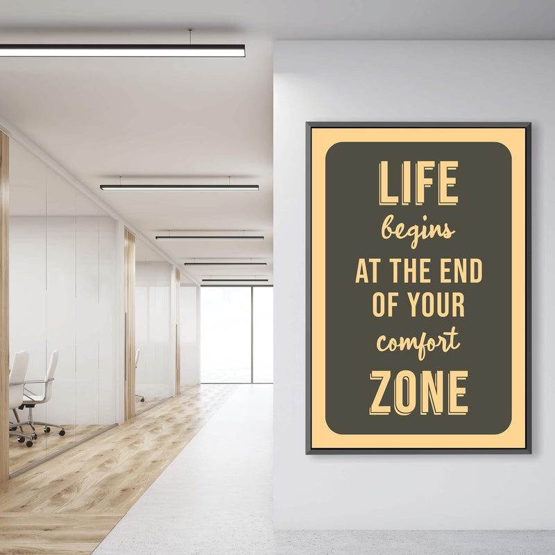 Comfort Zone Canvas