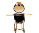 ComfortBilt 23" Kamado Charcoal Ceramic Grill – Black
