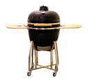 ComfortBilt 23" Kamado Charcoal Ceramic Grill – Black