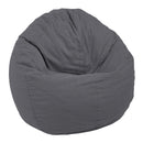 Bag Chair Kid size Comfy Bean - Cotton Fabric - Eco Fill