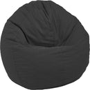 Bean Bag Chair / Lounger Adult Teen size Classic 5 panel Traditional beanbag - Organic Cotton, Comfy Bean MADE IN USA by Bean Products