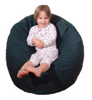 Bag Chair Kid size Comfy Bean - Cotton Fabric - Eco Fill