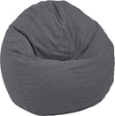 Bean Bag Chair / Lounger Adult Teen size Classic 5 panel Traditional beanbag - Organic Cotton, Comfy Bean MADE IN USA by Bean Products