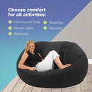 Bean Bag Loveseat Comfy Bean Family- Cotton, Organic Cotton, Hemp by Bean Products