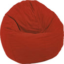 Bean Bag Chair / Lounger Adult Teen size Classic 5 panel Traditional beanbag - Organic Cotton, Comfy Bean MADE IN USA by Bean Products
