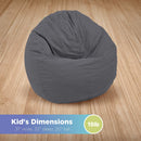 ComfyBean Kid's Bean Bag Chair - Organic Cotton