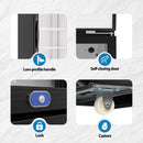 Heavy Duty Industrial Glass Door Beverage Merchandiser Refrigerator Cooler, 11 Cu.Ft (SAK04571)