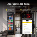 Commercial 252-Bottle AI-Powered Combo Refrigerated Vending Machine With Self-Checkout (SAK10538) by SAKSBY WHOLESALE