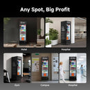 Commercial 252-Bottle AI-Powered Combo Refrigerated Vending Machine With Self-Checkout (SAK10538) by SAKSBY WHOLESALE