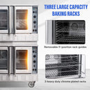 Commercial Double-Stack 160K BTU 2-Burner Stainless Steel Gas Stock Pot Range (SAK18763)