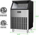 100LBS/200LBS/265LBS  Freestanding Commercial Ice Maker Z5845A