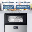 200LBS Freestanding Commercial Ice Maker Z5895 by Kismile