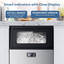 100LBS/200LBS/265LBS Freestanding Commercial Ice Maker Z5845A by Kismile