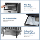 265LBS Freestanding Commercial Ice Maker by Kismile
