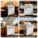 Commercial Stainless Steel Sandwich Prep Table Refrigerator (SAK19586) by SAKSBY WHOLESALE