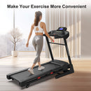 Rovix Compact 3.5HP Foldable Electric Treadmill With Bluetooth, LCD Display & 12 Pre-Set Running Programs (SAK25879)