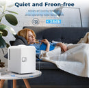 Compact Refrigerator, Portable Mini Fridge, Skin Care 4L Capacity/6 Cans F3404