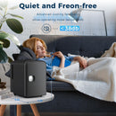 Compact Refrigerator, Portable Mini Fridge, Skin Care 4L Capacity/6 Cans F3404