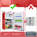 Compact Refrigerator with Freezer F6893
