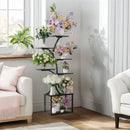 GobekUsa Compact Tree Design Plant Stand with Multiple Shelves