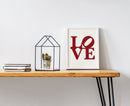 Robert indiana’s love sign
