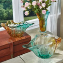 GobekUsa Conch Candy Jar & Fruit Tray: Creative Transparent Glass Storage Basket