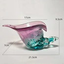 GobekUsa Conch Candy Jar & Fruit Tray: Creative Transparent Glass Storage Basket